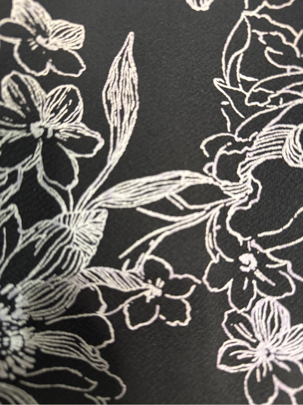 Honey & Rosie cropped black & white floral jumpsuit with POCKETS! Sz M. - Picture 9 of 13